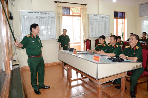 Bộ Tổng Tham mưu kiểm tra công tác phòng không lục quân tại Lữ đoàn 214